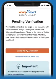 Whoop Connect Account Verification