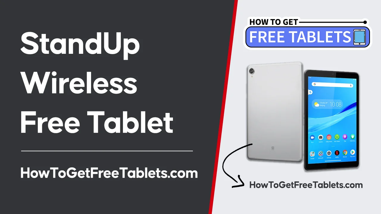 Free StandUp Wireless Tablet